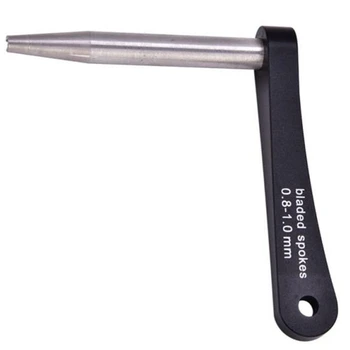 TOP!-Bicycle Spoke Wrench Aluminum Alloy And Stainless Steel Spoke Holder Tool For 0.8Mm - 1.0Mm Thick Spokes Bike Repair Tools
TOP!-Bicycle Spoke Wrench Aluminum Alloy And Stainless Steel Spoke Holder Tool For 0.8Mm - 1.0Mm Thick Spokes Bike Repair Tools