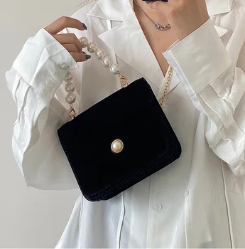 Fashion women bag velvet small pearl girl messenger shoulder bag cross body chain flap female vintage cute bag yu783d
Fashion women bag velvet small pearl girl messenger shoulder bag cross body chain flap female vintage cute bag yu783d
