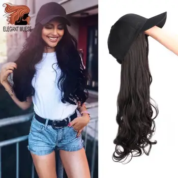 ELEGANT MUSES 22 inches Wavy Hair Extensions with Black Cap Long Synthetic extension hair integrate cap with hair for girl party
ELEGANT MUSES 22 inches Wavy Hair Extensions with Black Cap Long Synthetic extension hair integrate cap with hair for girl party