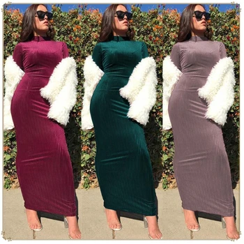 2020 Hot sale islamic bodycon dress for women muslim base Bottom Dress ruffle Korean velvet farbic tight dress ladies
2020 Hot sale islamic bodycon dress for women muslim base Bottom Dress ruffle Korean velvet farbic tight dress ladies