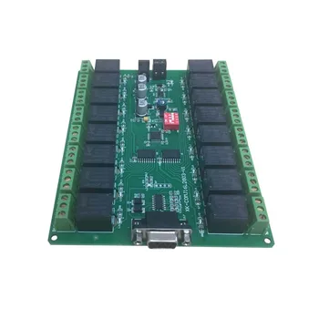 Serial port 16-way relay module/relay control board/support software programming /232 interface 16-way output
Serial port 16-way relay module/relay control board/support software programming /232 interface 16-way output