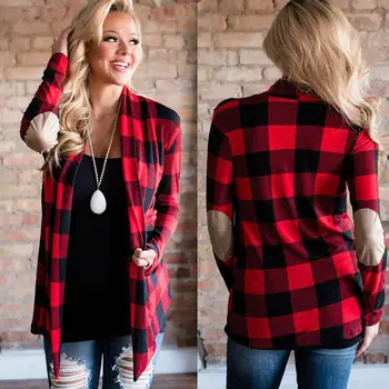 Plaid Cardigan Women Cardigan Jackets Coat Spring Long Sleeve Flannel Casual Loose Tops
Plaid Cardigan Women Cardigan Jackets Coat Spring Long Sleeve Flannel Casual Loose Tops
