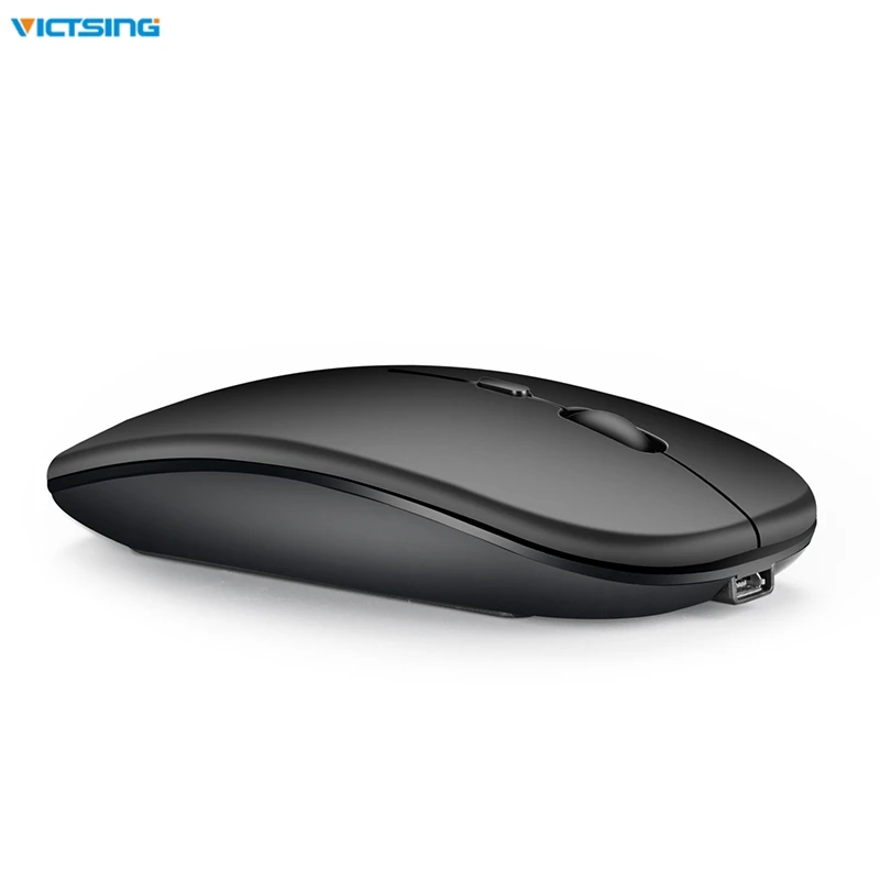 VicTsing Rechargeable 2.4Ghz Wireless Mouse Noiseless Click Slim Work Mice for Laptop MacBook Desktop Tablet Computer | Компьютеры и