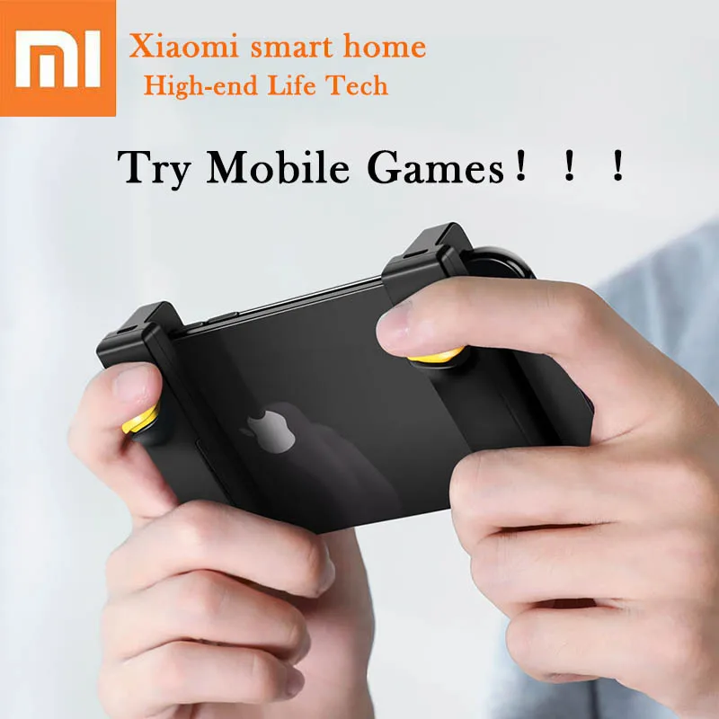 Xiaomi Smart Mobile Game Trigger Fire Button Handle Shooter Controller Play Games Fire Button Gamepad For iPhone Android Phone
Xiaomi Smart Mobile Game Trigger Fire Button Handle Shooter Controller Play Games Fire Button Gamepad For iPhone Android Phone