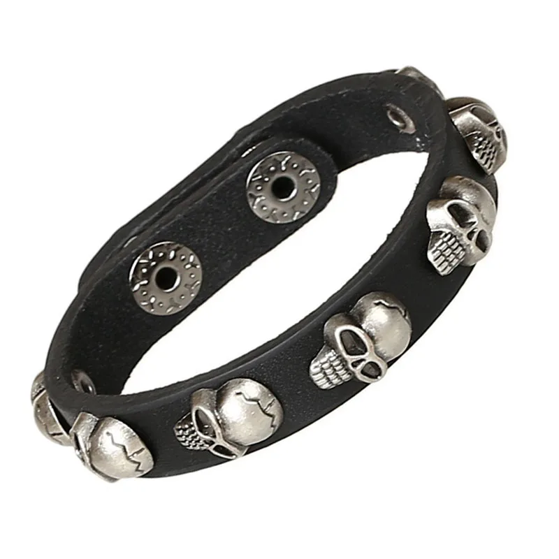 High Quality Classic Retro Bracelets Hip Hop Punk Dark Terror Skull Accessories Cortex Bracelets Jewelry Will Never Fade
High Quality Classic Retro Bracelets Hip Hop Punk Dark Terror Skull Accessories Cortex Bracelets Jewelry Will Never Fade