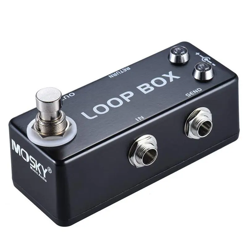 Mosky Loop Box Guitar loop effect pedal with durable zinc-aluminium alloy body true bypass
Mosky Loop Box Guitar loop effect pedal with durable zinc-aluminium alloy body true bypass