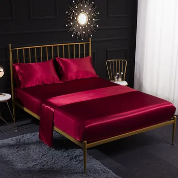 4pcs Home Bedding Solid Silky Smooth Wrinkle Free Polyester Hotel With Pillowcase Satin Sheets Set Comfortable Easy Clean
4pcs Home Bedding Solid Silky Smooth Wrinkle Free Polyester Hotel With Pillowcase Satin Sheets Set Comfortable Easy Clean