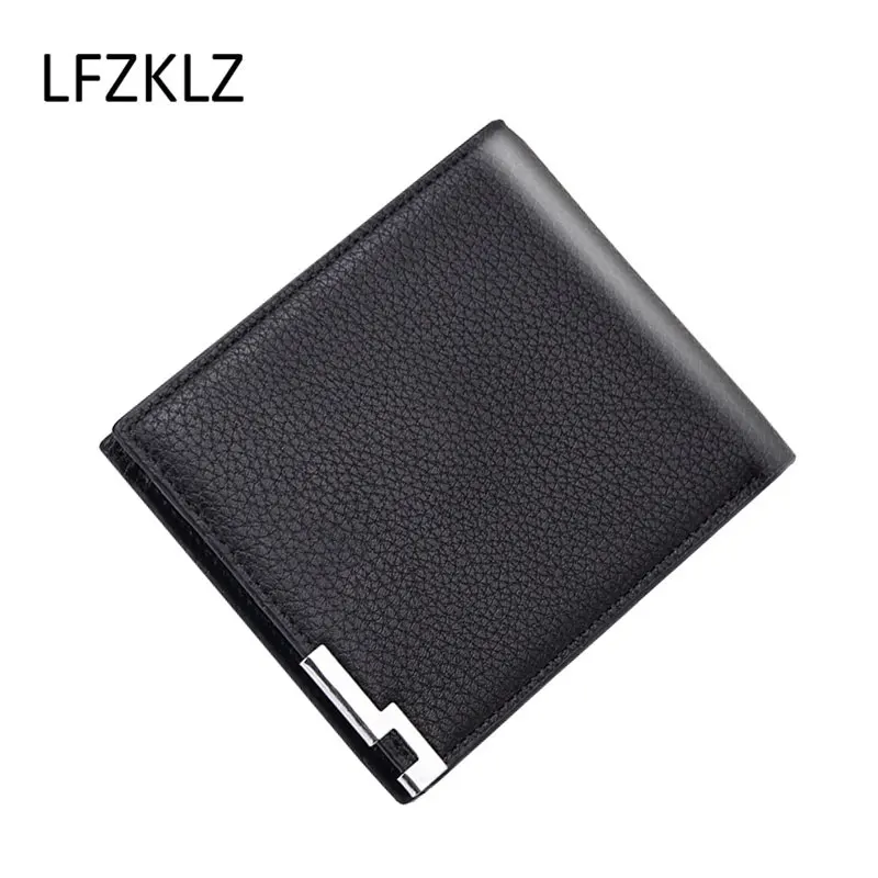 LFZKLZ 2020New Men's wallet pu leather double fold men's wallet casual close-fitting multi-function leather bag clutch money bag 
LFZKLZ 2020New Men's wallet pu leather double fold men's wallet casual close-fitting multi-function leather bag clutch money bag