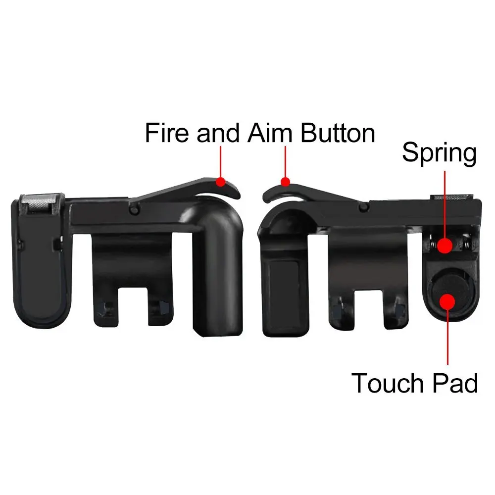 Int Box Pro Phone Gamepad Trigger Fire Button Aim Key L1R1 Shooter Controller for PUBG V3.0 FUT1 for 4.6-6.5 Inch Up To 5.9 Inch
Int Box Pro Phone Gamepad Trigger Fire Button Aim Key L1R1 Shooter Controller for PUBG V3.0 FUT1 for 4.6-6.5 Inch Up To 5.9 Inch