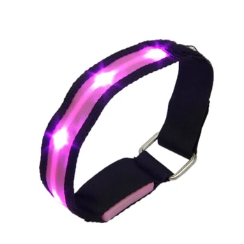 High Visibility Running Cycling Adjustable Reflective LED Flashing Fabric Armband Pink
High Visibility Running Cycling Adjustable Reflective LED Flashing Fabric Armband Pink
