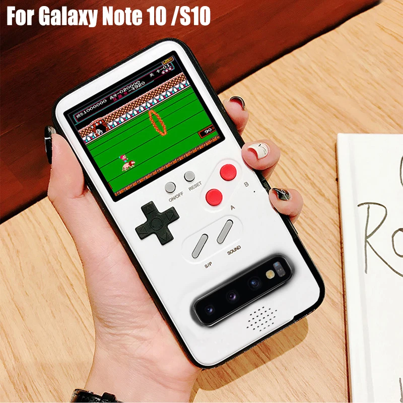 Игровой мягкий чехол для телефона из ТПУ Samsung Note 10 S20 S10 Plus цветной дисплей 36 дюймов