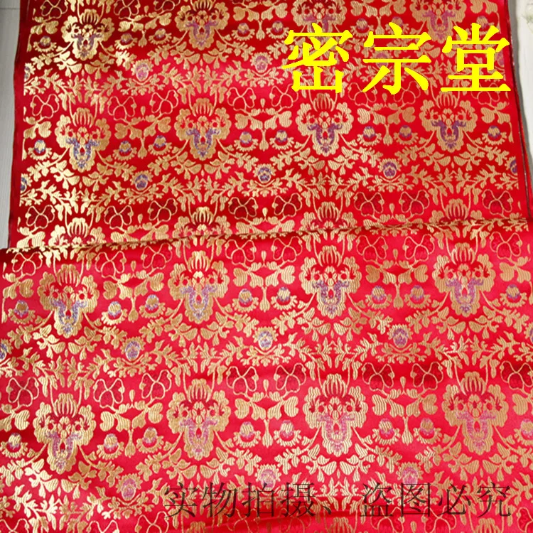 Фото Tibetan Buddhism Supplies Cross Flower Cloth Tablecloth Decoration of Buddha Hall Brocade Fbric | Дом и сад