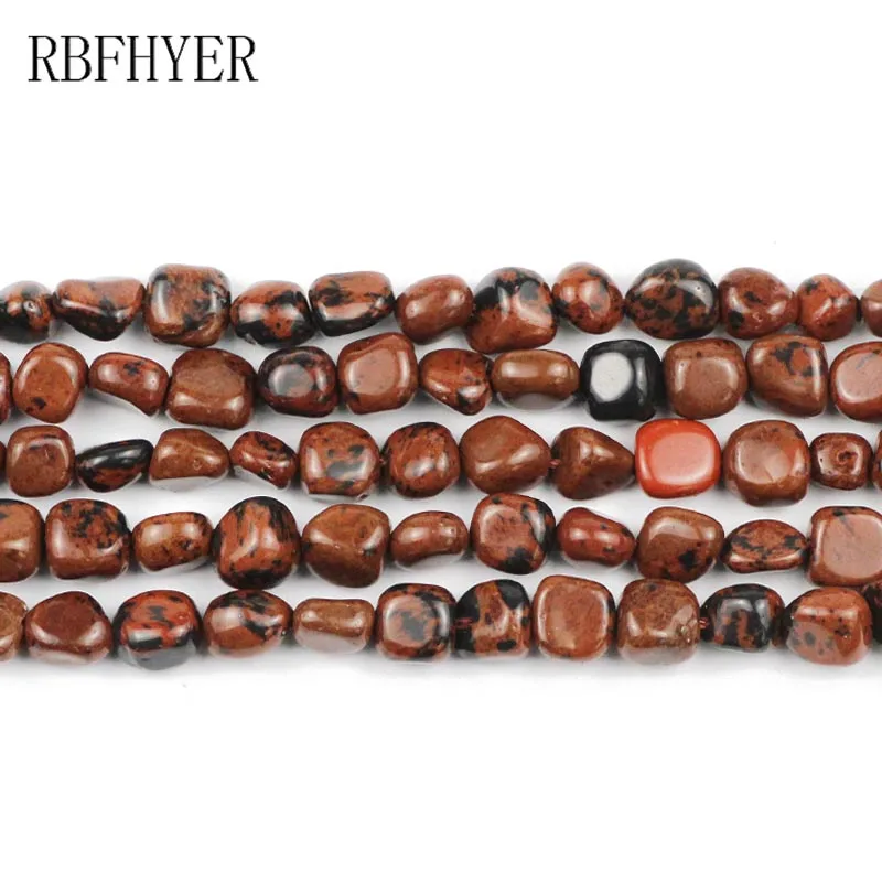 RBFHYER Mahogany obsidian Natural Stone Irregular Gravel Smooth Loose spacers beads DIY Trendy Jewelry bracelets Necklace
RBFHYER Mahogany obsidian Natural Stone Irregular Gravel Smooth Loose spacers beads DIY Trendy Jewelry bracelets Necklace