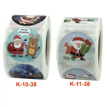 500pcs Round 8 Designs Merry Christmas Sticker Seal Label for Stamp Envelopes Cards Invitations Gift Packages Scrapbooking
500pcs Round 8 Designs Merry Christmas Sticker Seal Label for Stamp Envelopes Cards Invitations Gift Packages Scrapbooking