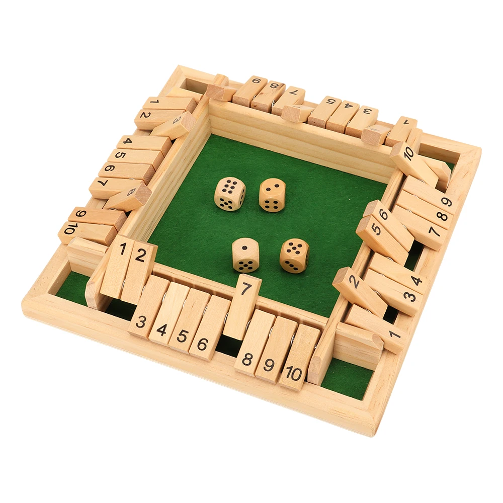 New Arrive Four-Sided Flop Digital Wooden Board Game Fun Family Toys Cub Party Travel Learning Educational Math Dice TOY
New Arrive Four-Sided Flop Digital Wooden Board Game Fun Family Toys Cub Party Travel Learning Educational Math Dice TOY