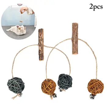 Legendog 2Pcs Funny Cat Toys Rattan Ball Bell Decor Cat Interactive Toy Cat Chew Toy Pet Supplies Cat Favors Ship In 24 Hours
Legendog 2Pcs Funny Cat Toys Rattan Ball Bell Decor Cat Interactive Toy Cat Chew Toy Pet Supplies Cat Favors Ship In 24 Hours