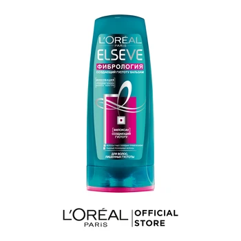 L'Oreal Paris elseve balm-rinser "эльсев, фибрология", for hair, лишенных густоты, 400 ml