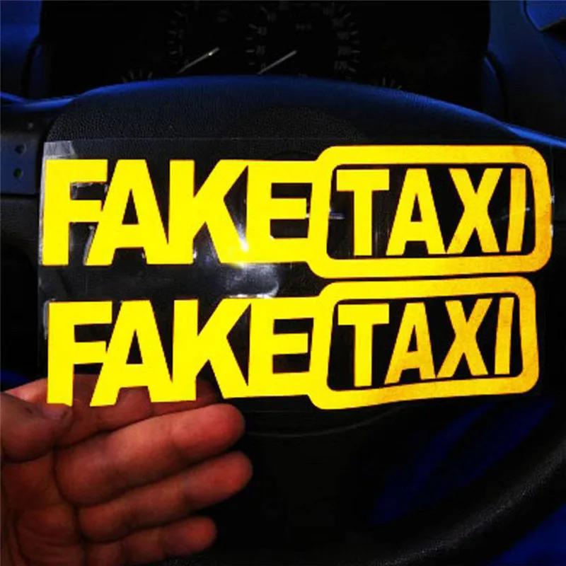 20x5cm FAKE TAXI Car Sticker Vinyl Styling Funny Drift Sign Car Auto Motocycle Sticker and Decal Car Accessories interior
20x5cm FAKE TAXI Car Sticker Vinyl Styling Funny Drift Sign Car Auto Motocycle Sticker and Decal Car Accessories interior