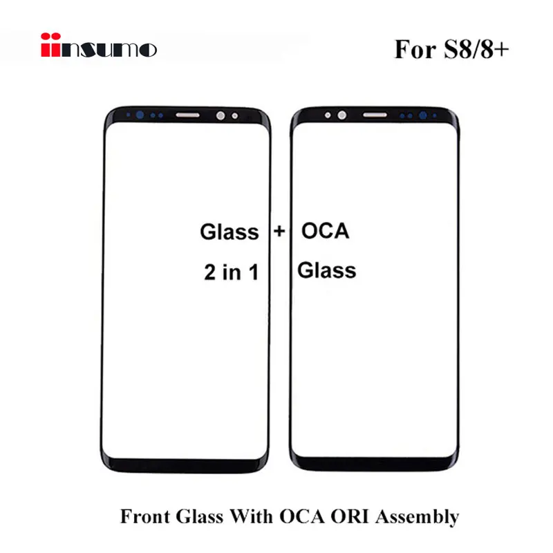2 in 1 Original Quality Front Glass + OCA For Samsung S8 S8P S9 S9P Note 8 Note 9 LCD Display Replacement Repair
2 in 1 Original Quality Front Glass + OCA For Samsung S8 S8P S9 S9P Note 8 Note 9 LCD Display Replacement Repair