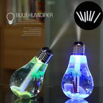 Colorful Night Light bulb Humidifier Air Ultrasonic USB 400ML Essential Oil Diffuser Atomizer Freshener Mist Maker For Home
Colorful Night Light bulb Humidifier Air Ultrasonic USB 400ML Essential Oil Diffuser Atomizer Freshener Mist Maker For Home