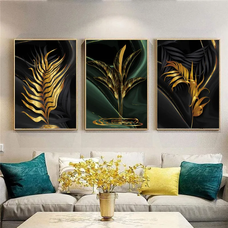 Dropship Nordic Modern Gold and Green Leaves Fashion Style Canvas Painting Art Print Poster Picture Wall Living Room Home Decor
Dropship Nordic Modern Gold and Green Leaves Fashion Style Canvas Painting Art Print Poster Picture Wall Living Room Home Decor