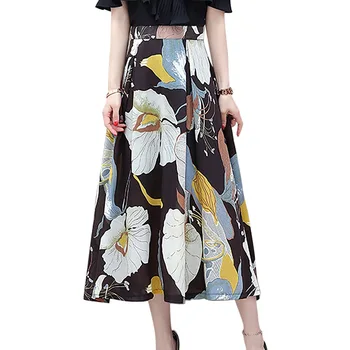 New 2020 Women Summer Long Skirts Vintage Floral Printed Skirts For Female Elegant Party Office Lady Skirts Beach Skirts A Line
New 2020 Women Summer Long Skirts Vintage Floral Printed Skirts For Female Elegant Party Office Lady Skirts Beach Skirts A Line