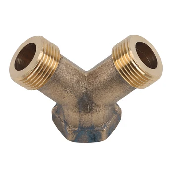 New Female Thread Tee Connector Pure Brass Plumbing Y-Type T-Type Connectors Water Gas Pipe Copper Fittings
New Female Thread Tee Connector Pure Brass Plumbing Y-Type T-Type Connectors Water Gas Pipe Copper Fittings