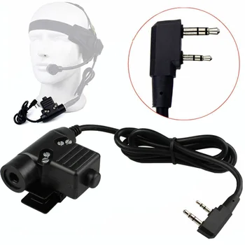 U94 PTT Z-Tactical Military Adapter For TYT Kenwood F8 Baofeng 5R Radio U94 Type Headset PTT 2 Pin Connector For Kenwood
U94 PTT Z-Tactical Military Adapter For TYT Kenwood F8 Baofeng 5R Radio U94 Type Headset PTT 2 Pin Connector For Kenwood