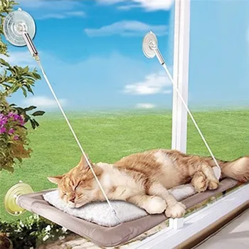 20Kg Pet Hammock Cat Basking Window Mounted Seat Home Suction Cup Hanging Bed Mat Lounge For Cats Kitten Perch Seat 55*35cm
20Kg Pet Hammock Cat Basking Window Mounted Seat Home Suction Cup Hanging Bed Mat Lounge For Cats Kitten Perch Seat 55*35cm