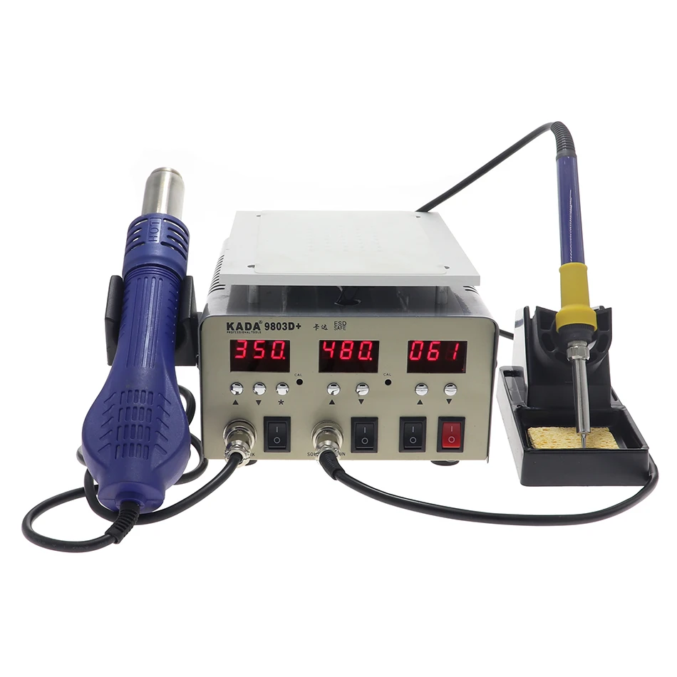 Станок-сепаратор KADA 9803D + с сенсорным ЖК-экраном стационарный паяльник горячим