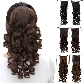 DIANQI long curly ponytail heat resistant synthetic drawstring hair extensions ponytail for women extension hair
DIANQI long curly ponytail heat resistant synthetic drawstring hair extensions ponytail for women extension hair
