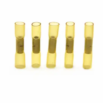 200Pcs 10-12 AWG Heat Shrink Terminal Insulated Butt Electrical Splice Wire Connectors Cable Crimp Terminal Connector Kit Yellow
200Pcs 10-12 AWG Heat Shrink Terminal Insulated Butt Electrical Splice Wire Connectors Cable Crimp Terminal Connector Kit Yellow