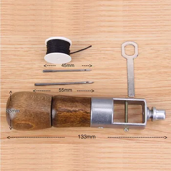 DIY Shoe Repair Leather Supplies Craft with Needle Waxed Thread Leathercraft Accessories Stitching Awl Tool Kit Sewing Machine
DIY Shoe Repair Leather Supplies Craft with Needle Waxed Thread Leathercraft Accessories Stitching Awl Tool Kit Sewing Machine