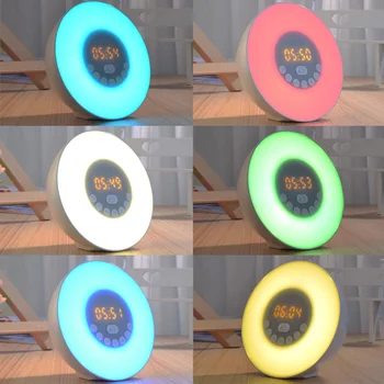 Bluetooth Touch Control Multifunction With Night Lamp Mood Sleep Sunrise Simulation Bedside Colorful Livingroom Alarm Clock
Bluetooth Touch Control Multifunction With Night Lamp Mood Sleep Sunrise Simulation Bedside Colorful Livingroom Alarm Clock