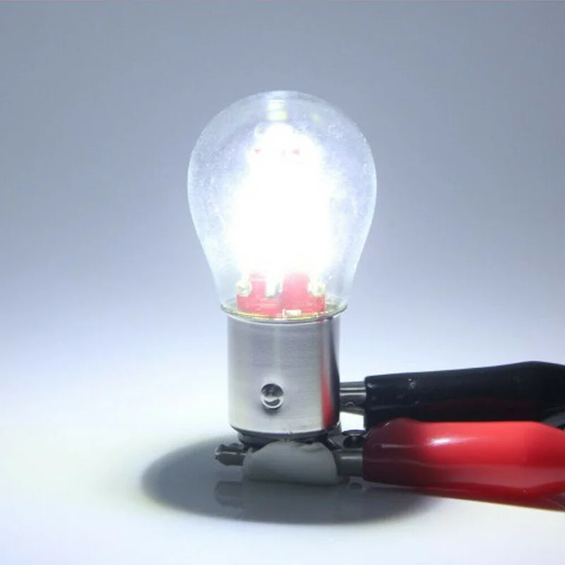 1PC Universal 4 LED Filament 1157 BAY15D 21/5W Car Reverse Backup Stop Brake Light Bulbs White Accessories Auto Car Styling
1PC Universal 4 LED Filament 1157 BAY15D 21/5W Car Reverse Backup Stop Brake Light Bulbs White Accessories Auto Car Styling