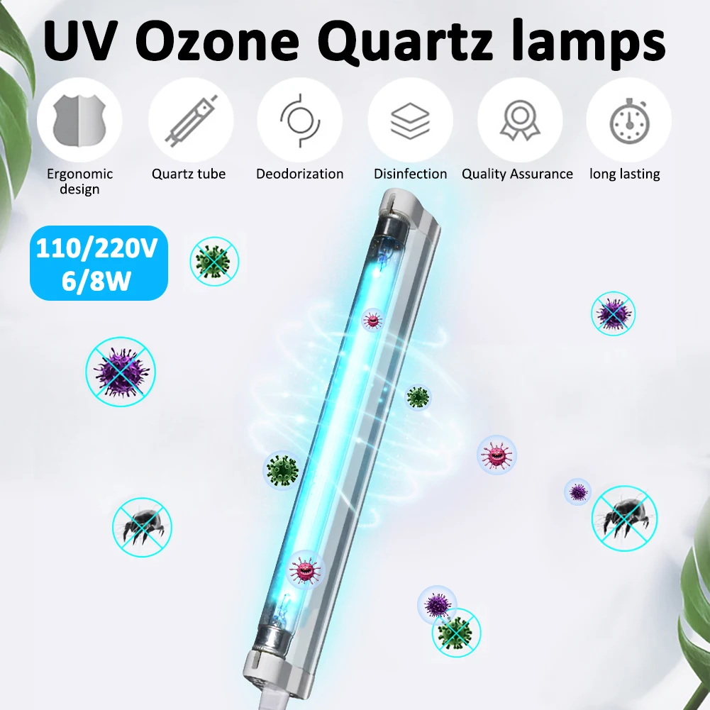 Ultraviolet Germicidal Light T5 Tube With Fixture UVC Disinfection Sterilizer Kill Dust Mite UV quartz lamp For Hospital Bedroom
Ultraviolet Germicidal Light T5 Tube With Fixture UVC Disinfection Sterilizer Kill Dust Mite UV quartz lamp For Hospital Bedroom