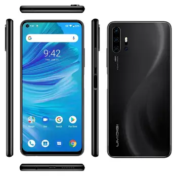 UMIDIGI F2 6.53 "FHD + 6GB 128GB Global Version Phone Android 10 Helio P70 48MP AI Quad Camera Mobile Phone NFC FCC Fast Charge
UMIDIGI F2 6.53 "FHD + 6GB 128GB Global Version Phone Android 10 Helio P70 48MP AI Quad Camera Mobile Phone NFC FCC Fast Charge