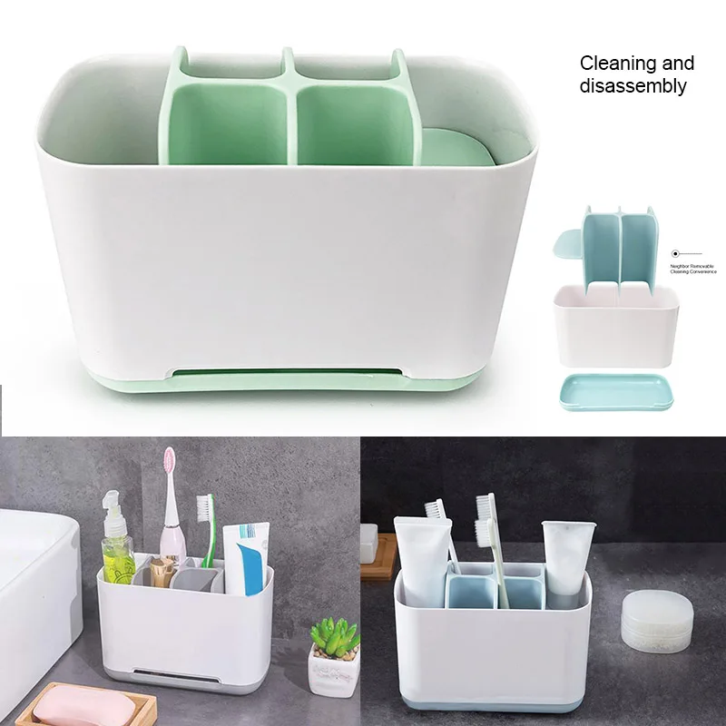 Electric Toothbrush Holder Bathroom Storage Organizer Simple Modern Style Large Size Storage Box with 6 Compartments LX
Electric Toothbrush Holder Bathroom Storage Organizer Simple Modern Style Large Size Storage Box with 6 Compartments LX