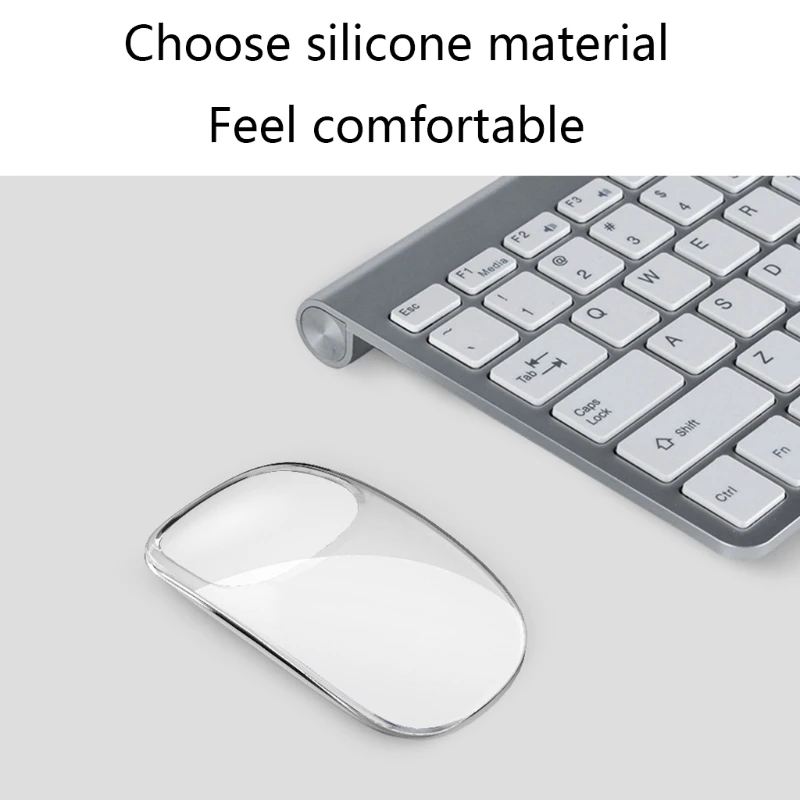 Прозрачный мягкий силиконовый чехол, совместимый с Magic Mouse 1/2, портативный защитный чехол с защитой от царапин
Прозрачный мягкий силиконовый чехол, совместимый с Magic Mouse 1/2, портативный защитный чехол с защитой от царапин