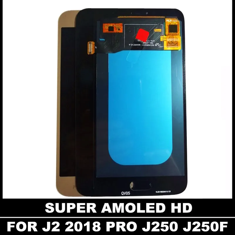 For Samsung Galaxy J2 pro 2018 J250 J250F J250H J250M Phones AMOLED LCD Display Touch Digitizer Screen Assembly LCD Replacement
For Samsung Galaxy J2 pro 2018 J250 J250F J250H J250M Phones AMOLED LCD Display Touch Digitizer Screen Assembly LCD Replacement