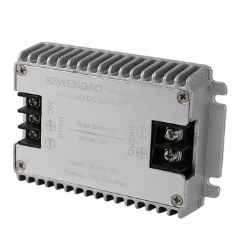 Szwengao 24V to 12V 30A 360W Voltage Regulator DC-DC Step Down Converter Power Supply for Cars Trucks Solar
Szwengao 24V to 12V 30A 360W Voltage Regulator DC-DC Step Down Converter Power Supply for Cars Trucks Solar