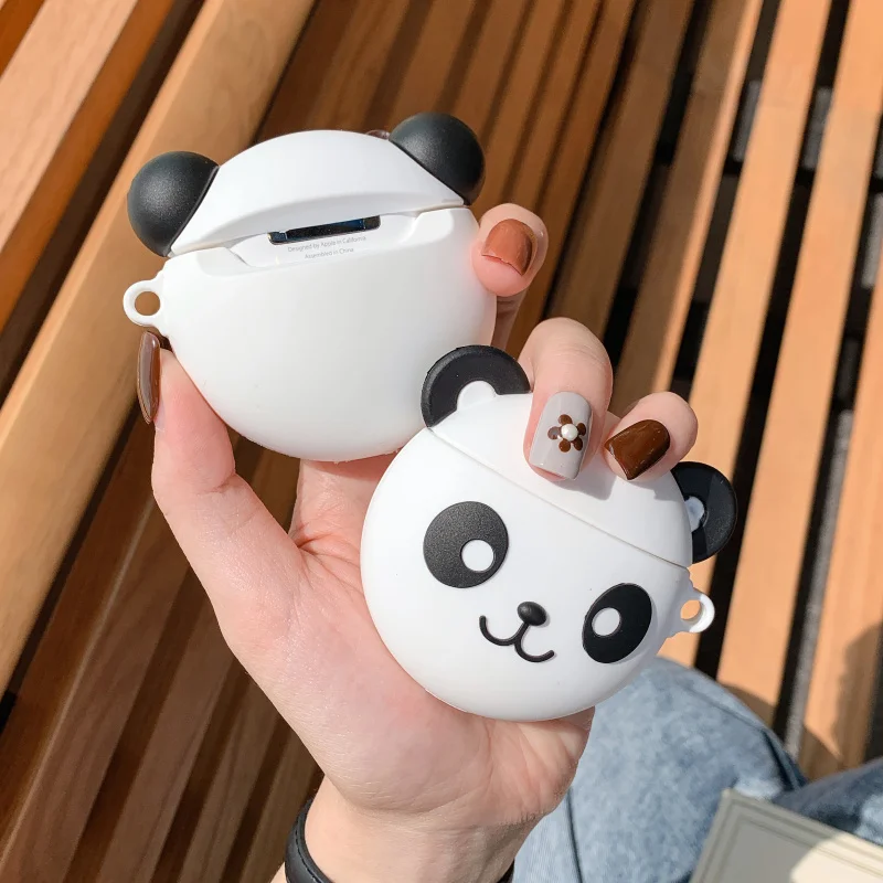 Cartoon Cute Panda Headphone protector for airpods 2 case for Apple Wireless Bluetooth Headset Shell Silica Gel Shockproof
Cartoon Cute Panda Headphone protector for airpods 2 case for Apple Wireless Bluetooth Headset Shell Silica Gel Shockproof