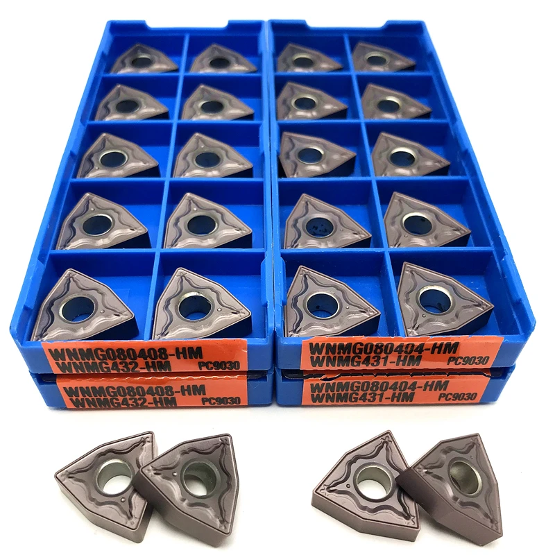 WNMG080404 HM PC9030 WNMG080404 HM NC3030 Carbide inserts External turning tool Steel processing WNMG 080404 Turning inserts
WNMG080404 HM PC9030 WNMG080404 HM NC3030 Carbide inserts External turning tool Steel processing WNMG 080404 Turning inserts