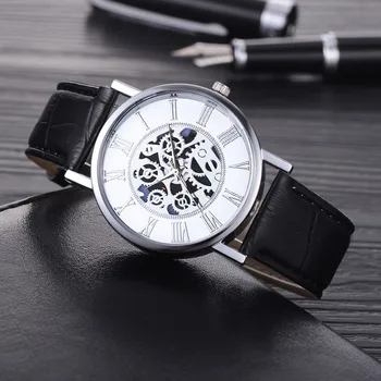 WJ-9635 Dropshipping Fashion Business Watch Men Engraving Hollow Dress Quartz Wristwatch Leather Band Women Clock
WJ-9635 Dropshipping Fashion Business Watch Men Engraving Hollow Dress Quartz Wristwatch Leather Band Women Clock
