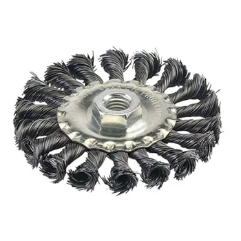 1pcs Practical 100mm Rotary Steel Wire Wheel Brushes M14 For Angle Grinder Surface Preparation Prior To Welding Polishing Brush
1pcs Practical 100mm Rotary Steel Wire Wheel Brushes M14 For Angle Grinder Surface Preparation Prior To Welding Polishing Brush