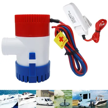 12V/24V 1100GPH Electric Marine Submersible Bilge Sump Water Pump With Switch for Boat Automatic Control Switch Combination Set
12V/24V 1100GPH Electric Marine Submersible Bilge Sump Water Pump With Switch for Boat Automatic Control Switch Combination Set