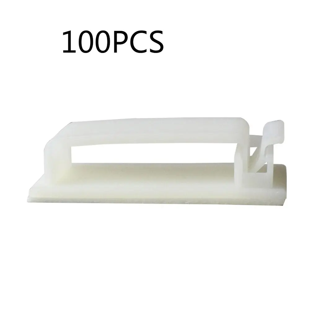 100pcs Adhesive Cable Clamp Fc Cable Fixing Base Nylon Flat Cable Fastener Convenient Thread Management Device
100pcs Adhesive Cable Clamp Fc Cable Fixing Base Nylon Flat Cable Fastener Convenient Thread Management Device
