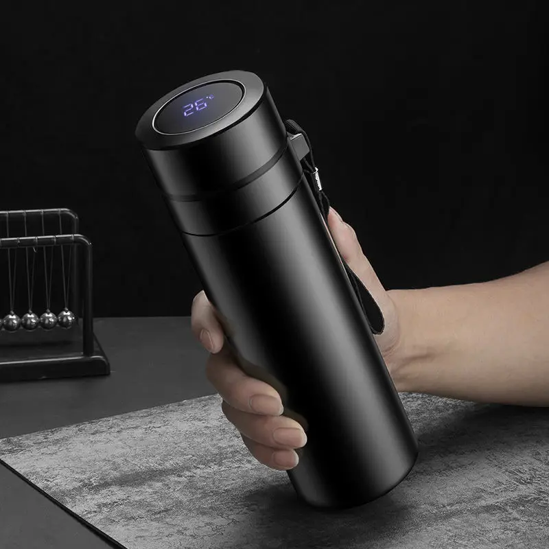 Smart Temperature Display Stainless Steel Thermos Vacuum Flask Mug Coffee Travel Water Bottle Tea and Water Isolated Mug
Smart Temperature Display Stainless Steel Thermos Vacuum Flask Mug Coffee Travel Water Bottle Tea and Water Isolated Mug