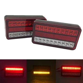 1 Pair Red Amber 20 LED Car Truck led trailer tail lights Turn Signal Reverse Brake stop Rear Light 12V Waterproof LED Taillight
1 Pair Red Amber 20 LED Car Truck led trailer tail lights Turn Signal Reverse Brake stop Rear Light 12V Waterproof LED Taillight