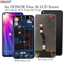 Écran LCD pour Honor View 20 View20 PCT-L29, AL10,TL10 LCD écran tactile remplacement testé téléphone LCD numériseur assemblée=